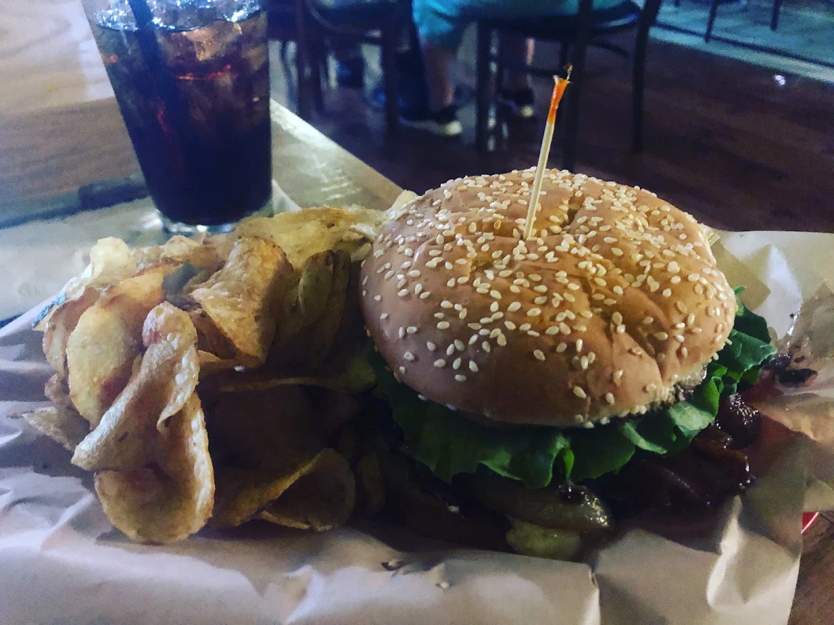 Bacon Blue Cheese Burger