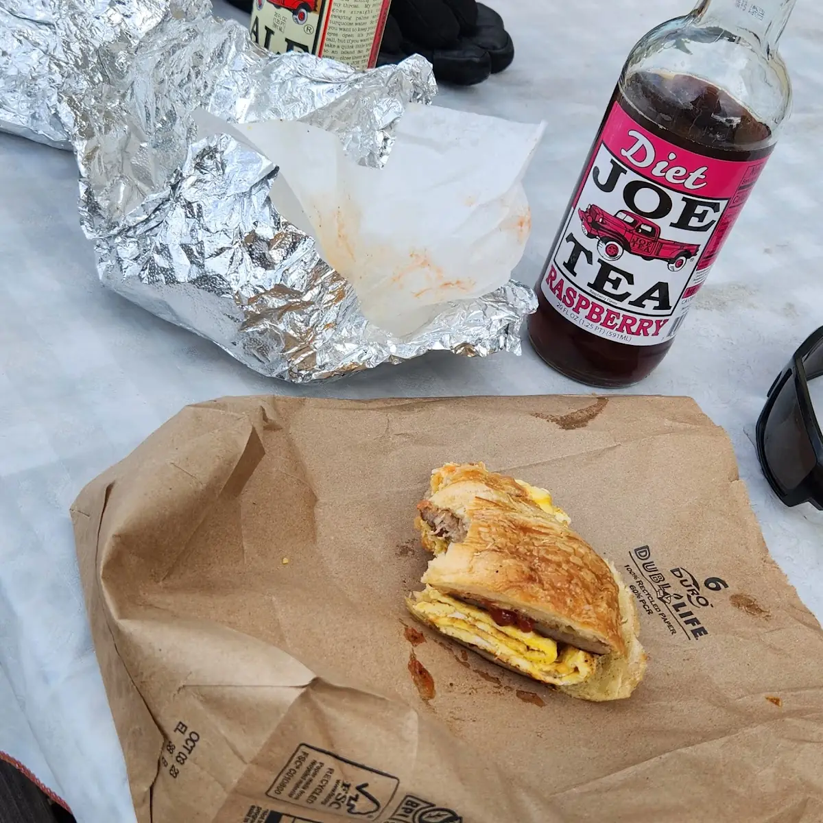 Sausage Egg and Cheese Croissant