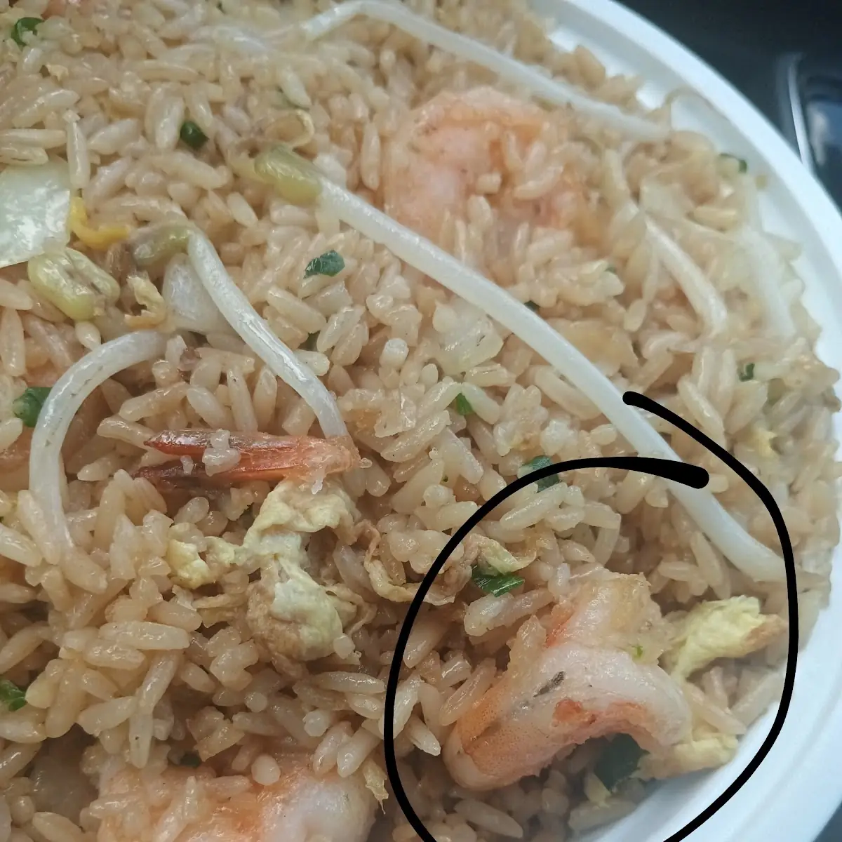 Jumbo Shrimp Fried Rice