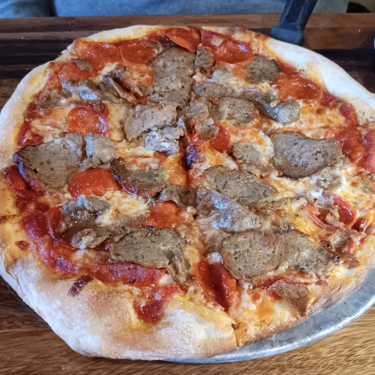 Meat Meat Meat Pizza