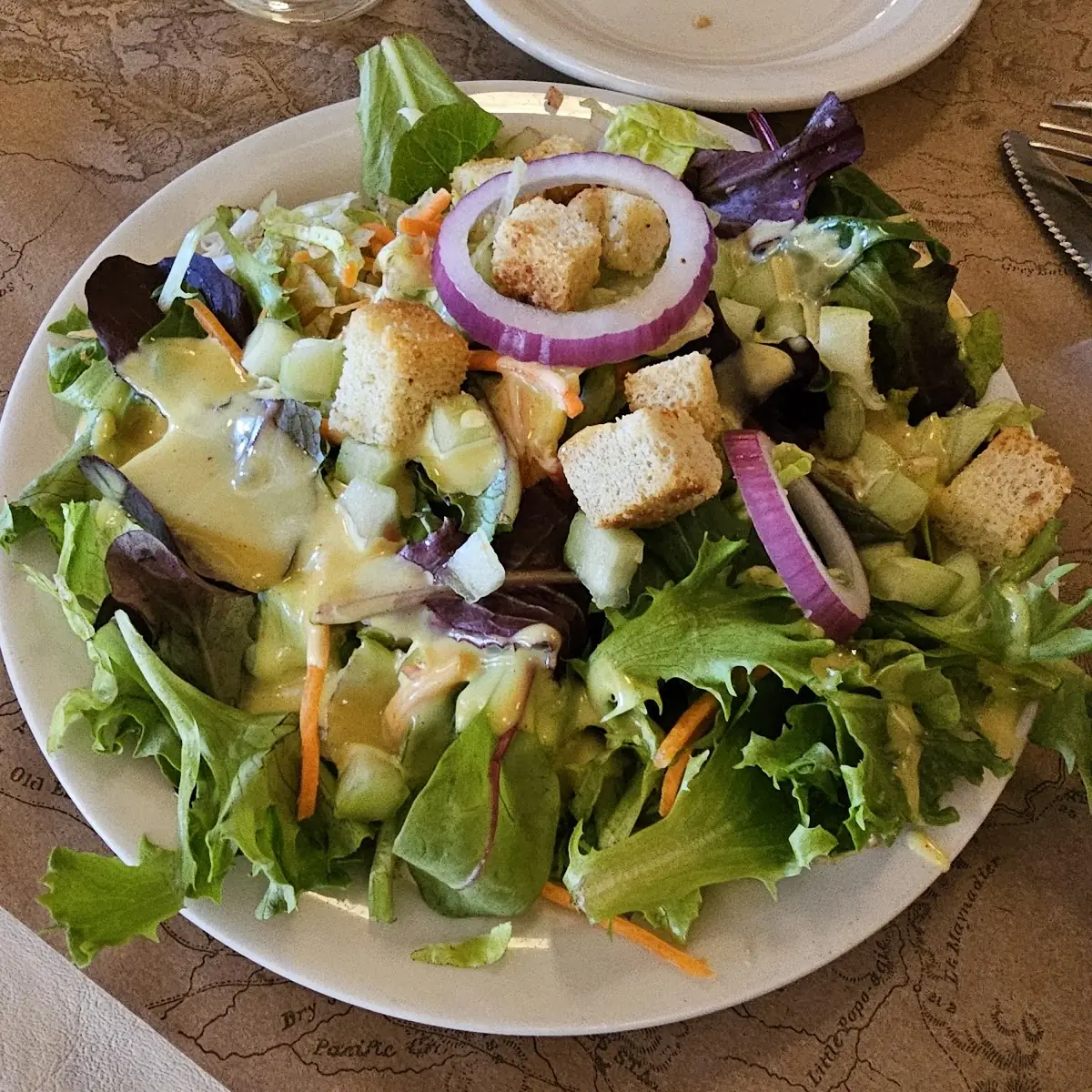 House Side Salad Honey Mustard