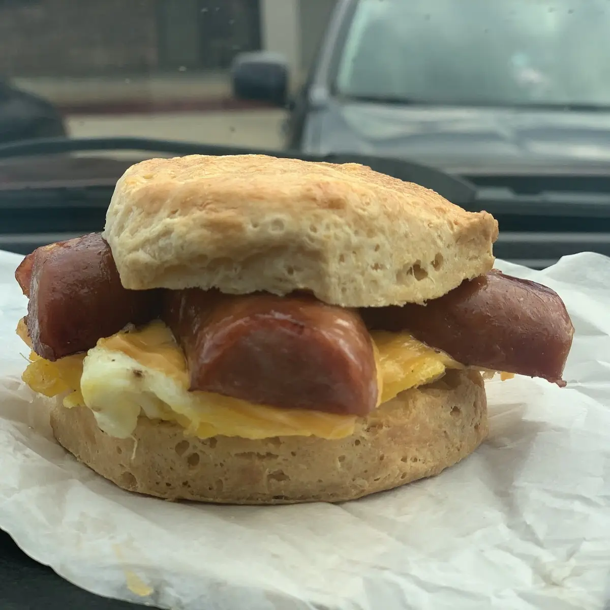 Sausage Egg & Cheese Biscuit