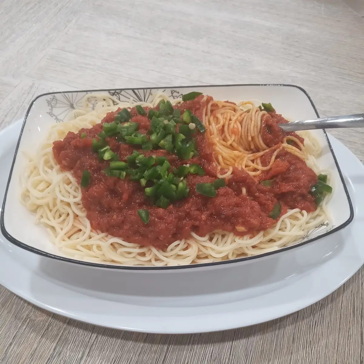 Spaghetti Ethiopian Style