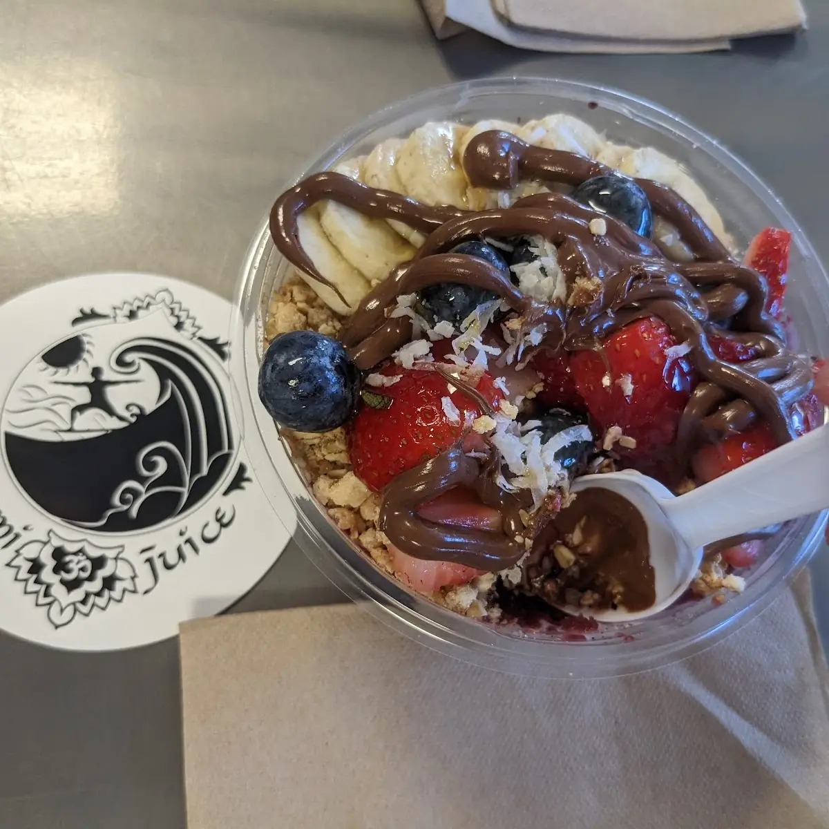 Berrylicious Acai Bowls with Nutella