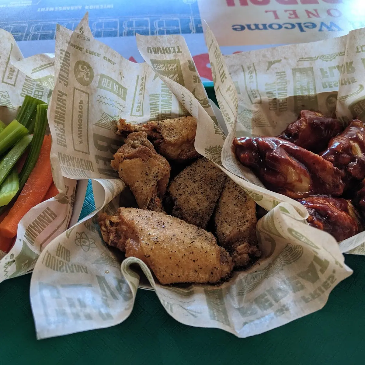 BBQ Chicken Lemon Pepper Chicken Mixed Vegetables