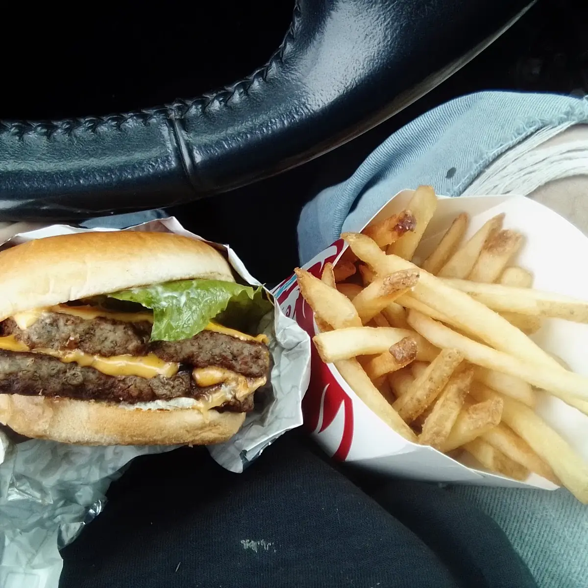 Dave's Double Cheeseburger