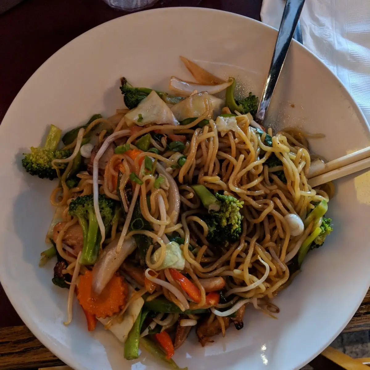 Teriyaki Chow Mein