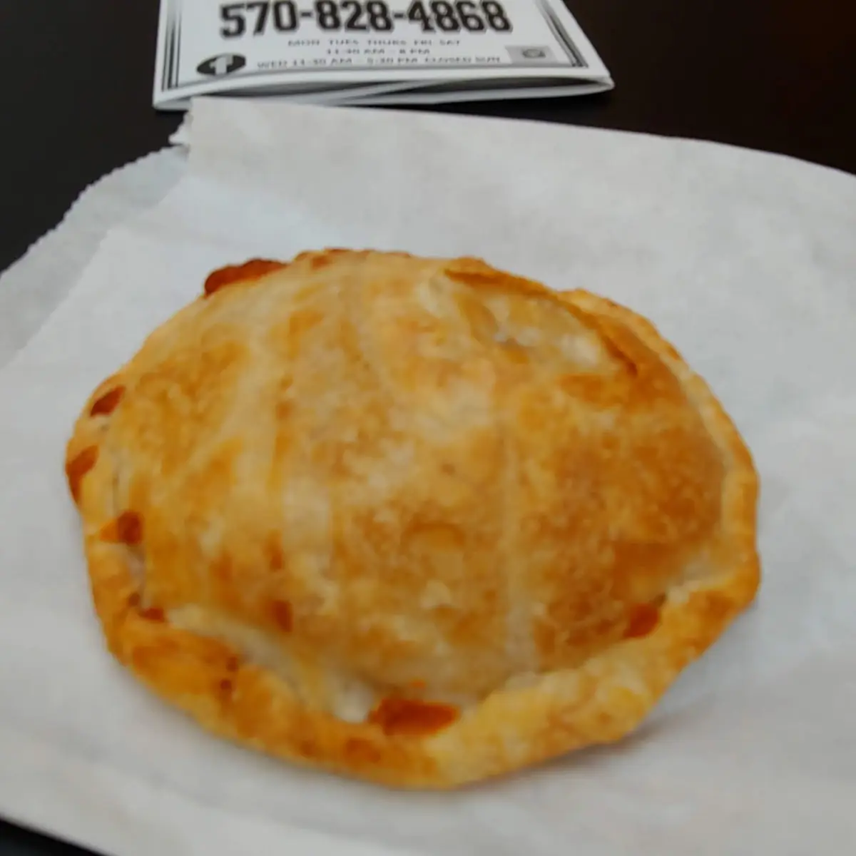 Chicken Alfredo Empanada