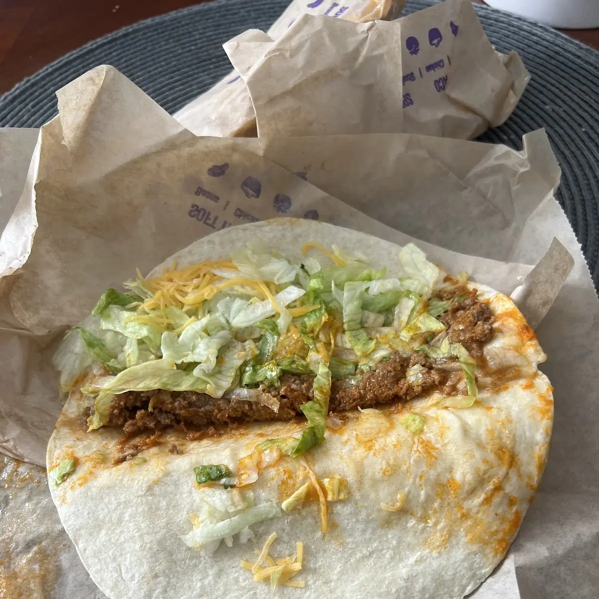 Hard Shell Taco Aka Crunchy Taco