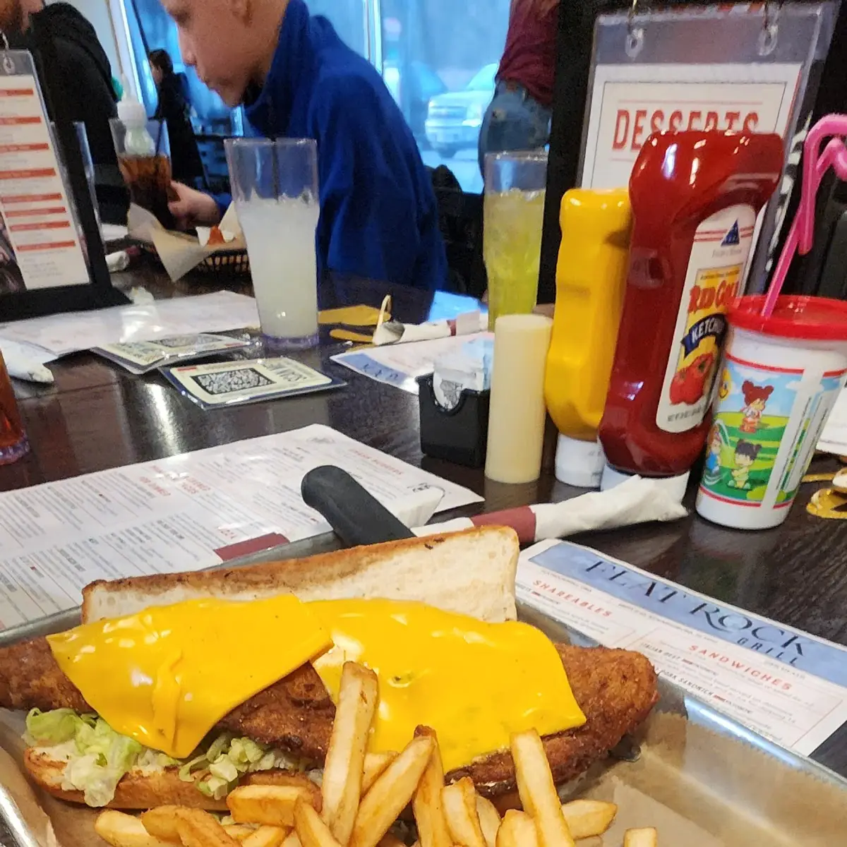 Walleye Sandwich