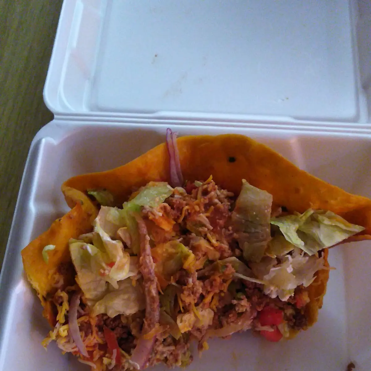 Leftover Taco Salad