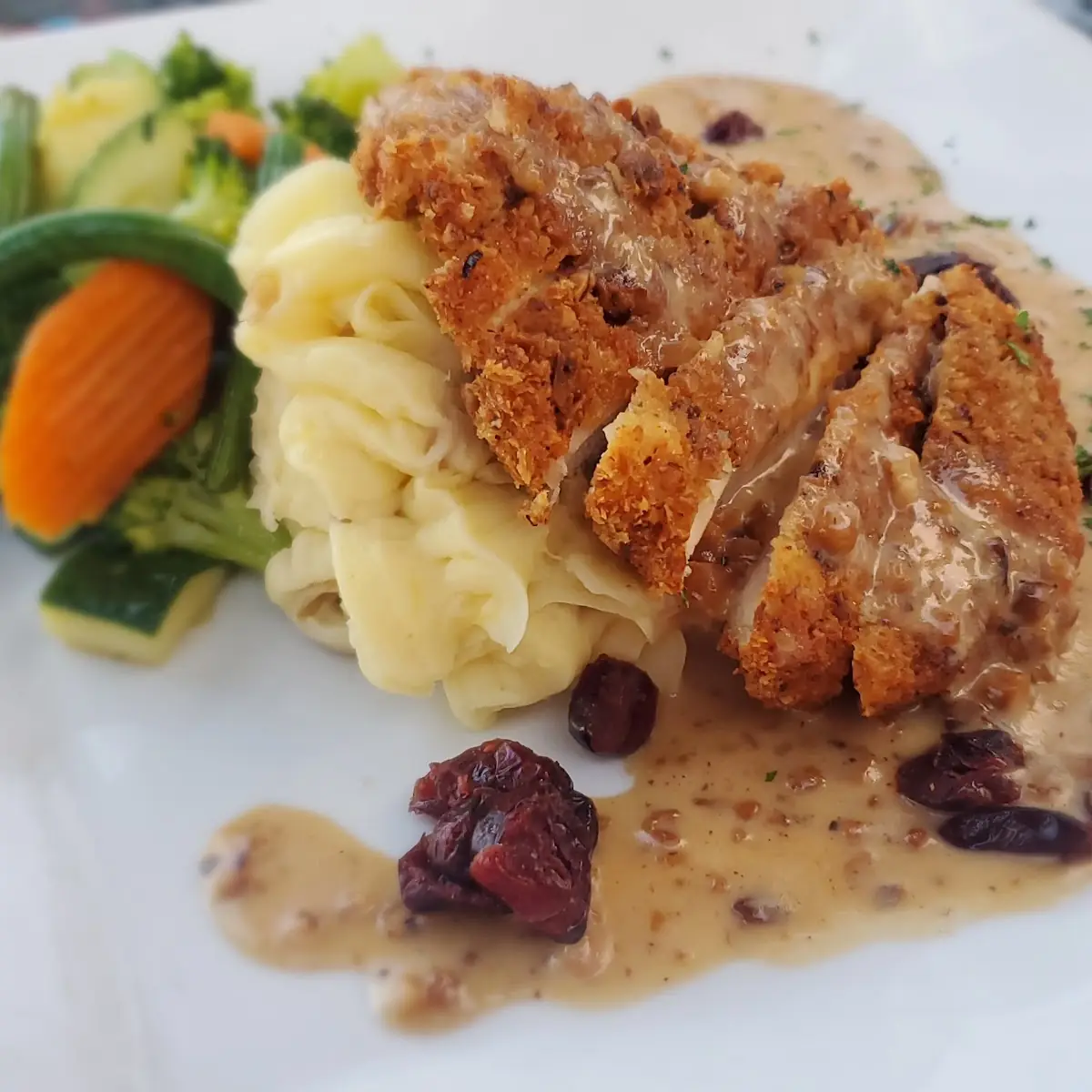 Hazelnut Crusted Fried Chicken