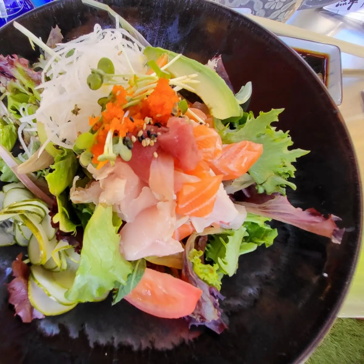 Tuna Sashimi Salad