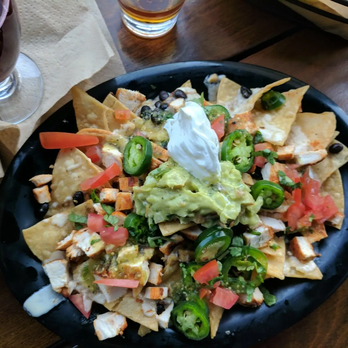 Beer Cheese Nachos