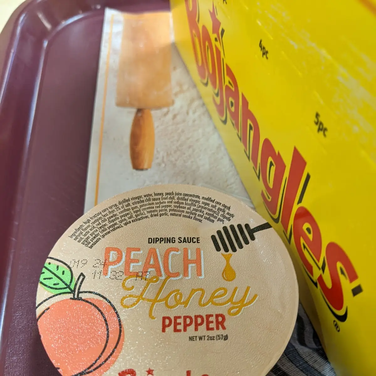 Peach Honey Pepper Dipping Sauce