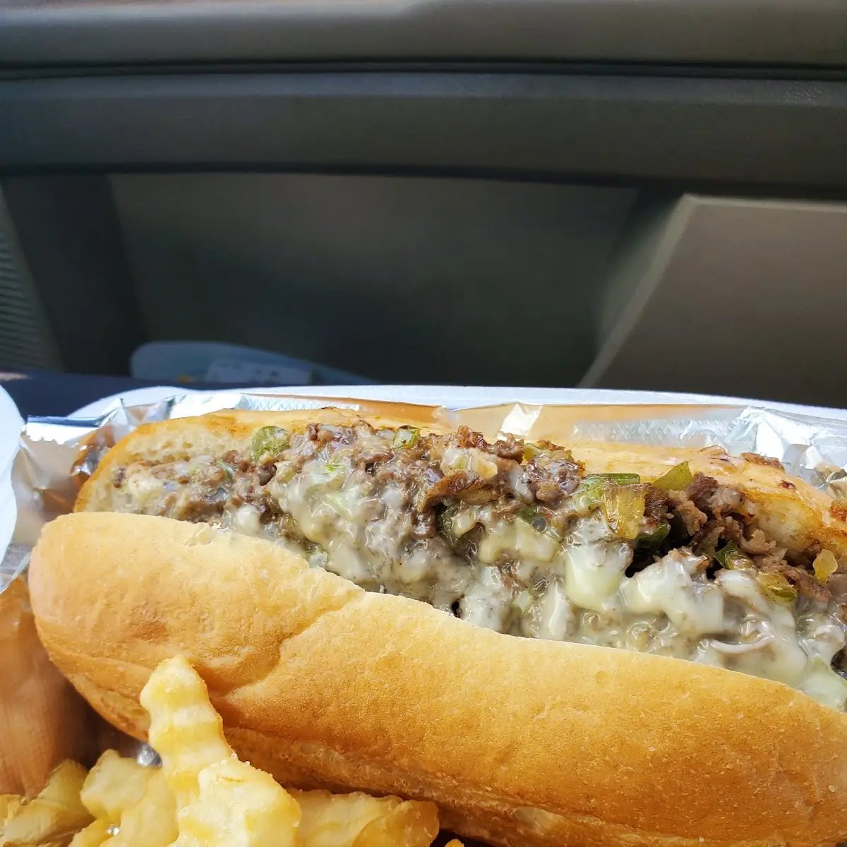Philly Cheese Steak with Fries