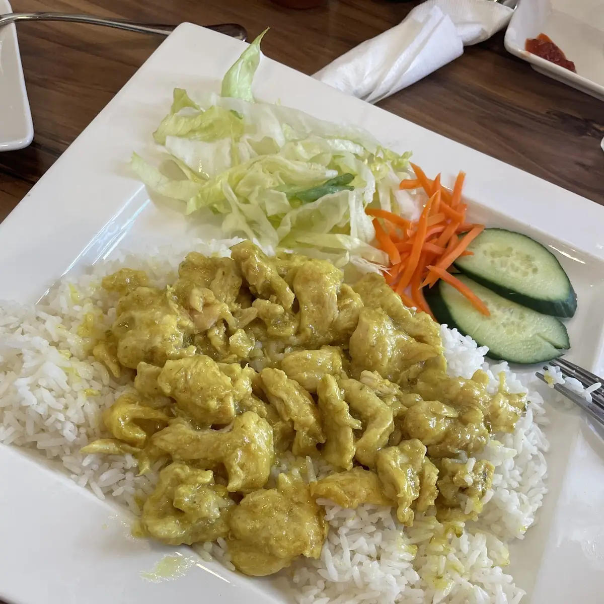 Curry Chicken with Rice