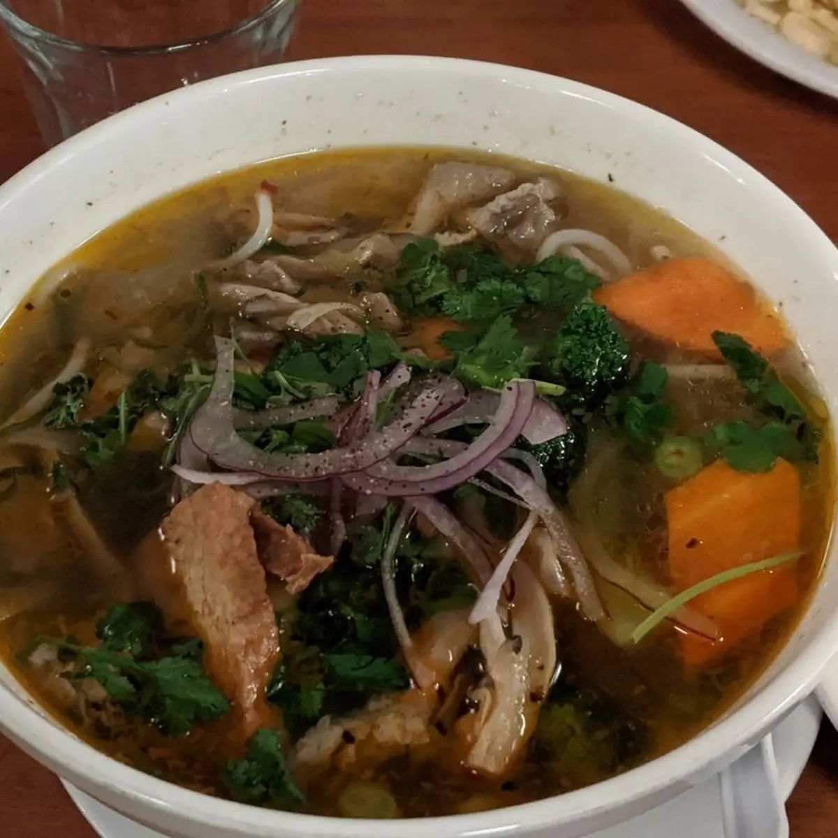 Pho Bo with Tendon Tripe and Beef Balls