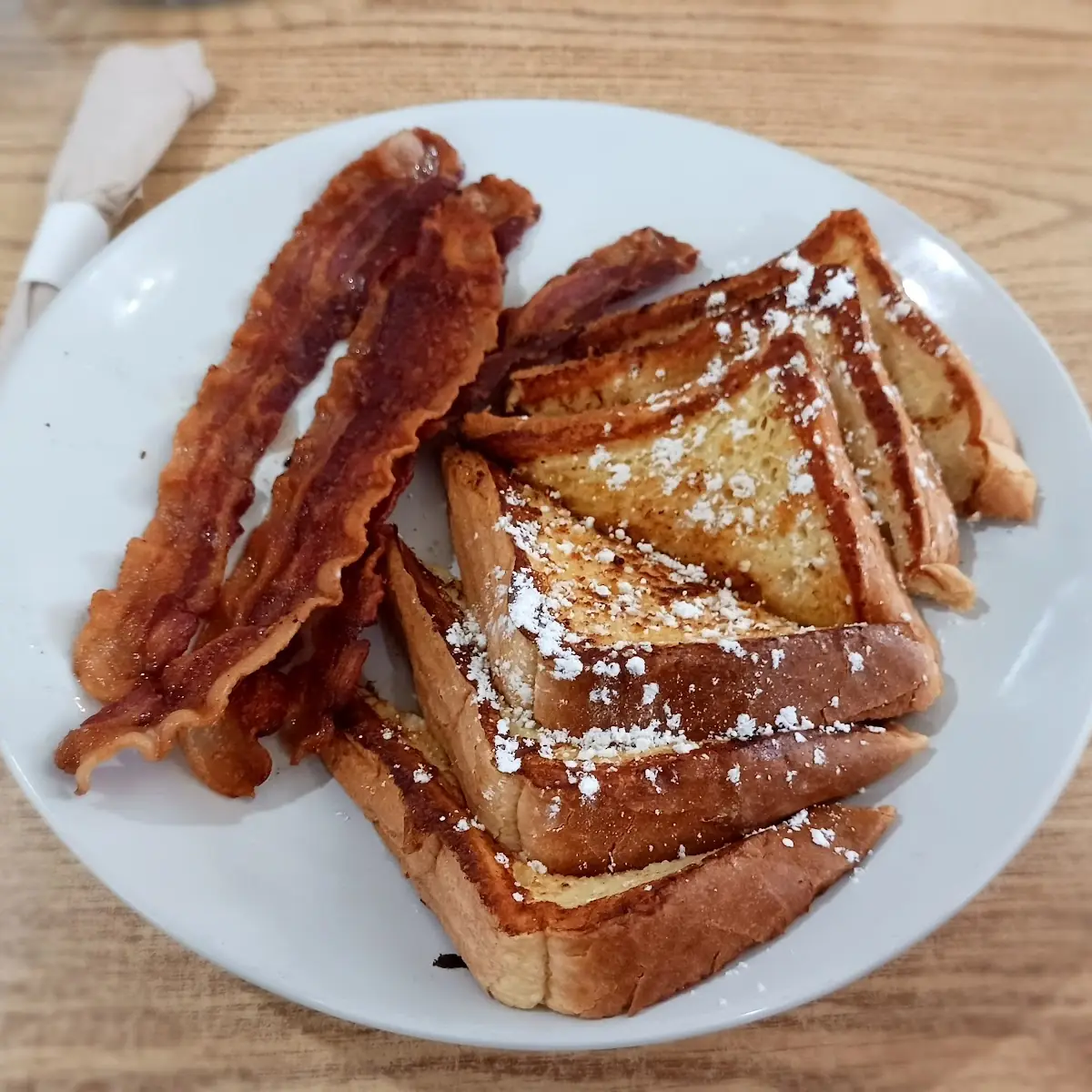French Toast with Bacon
