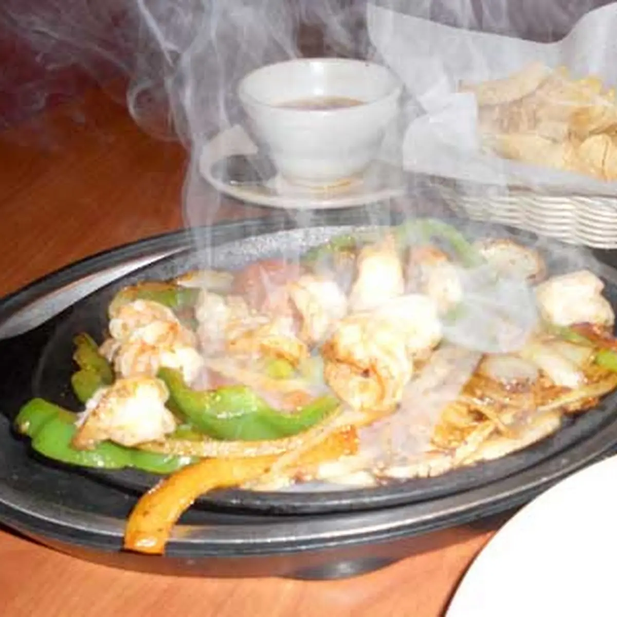 Shrimp Fajitas De Camaron
