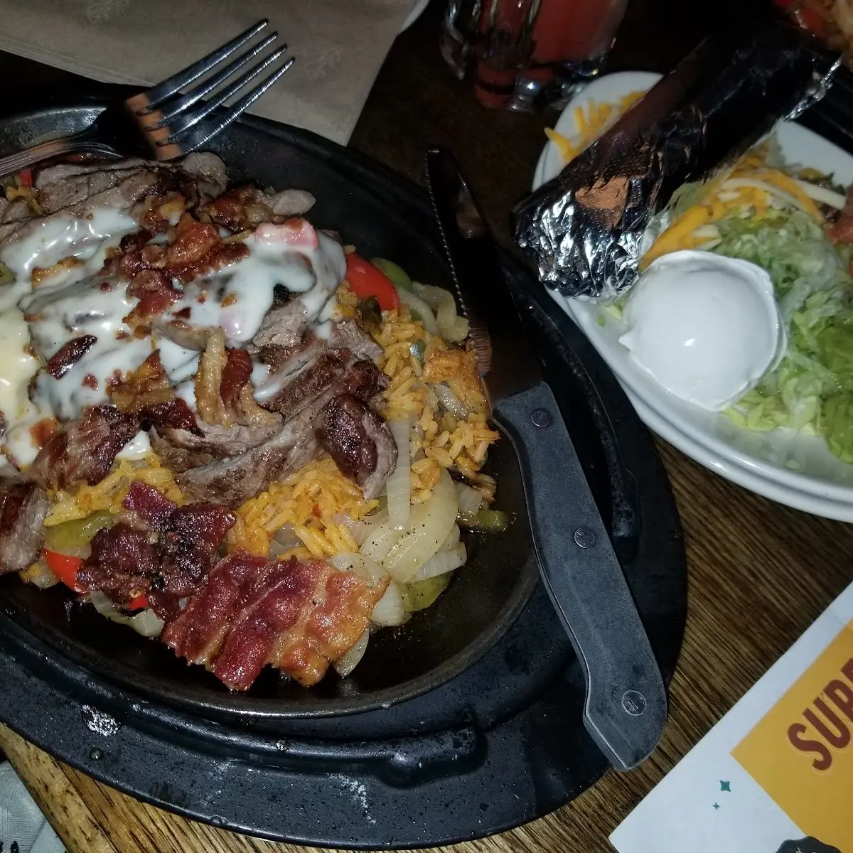 Loaded Steak Fajita