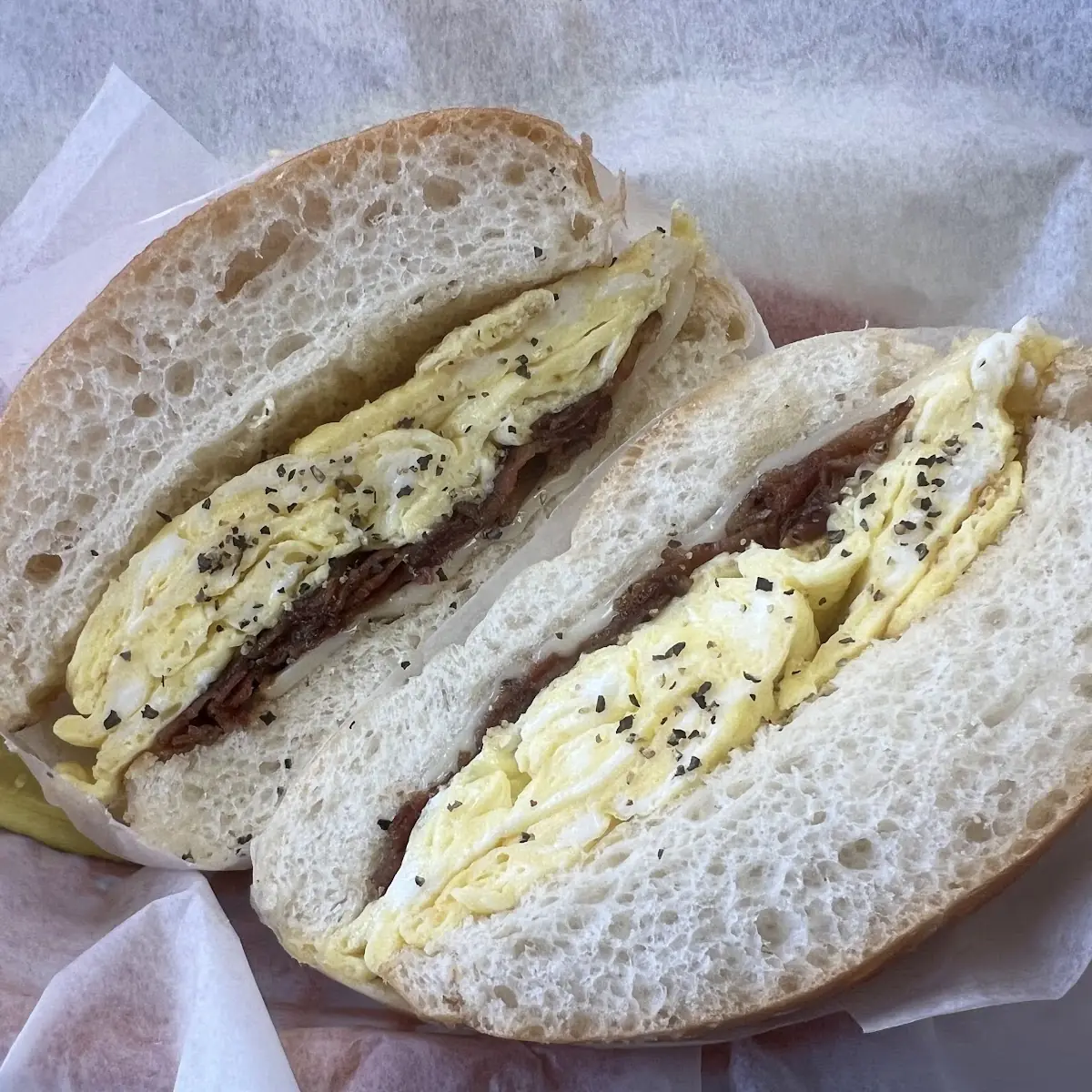 Bacon Egg & Cheese on a Roll