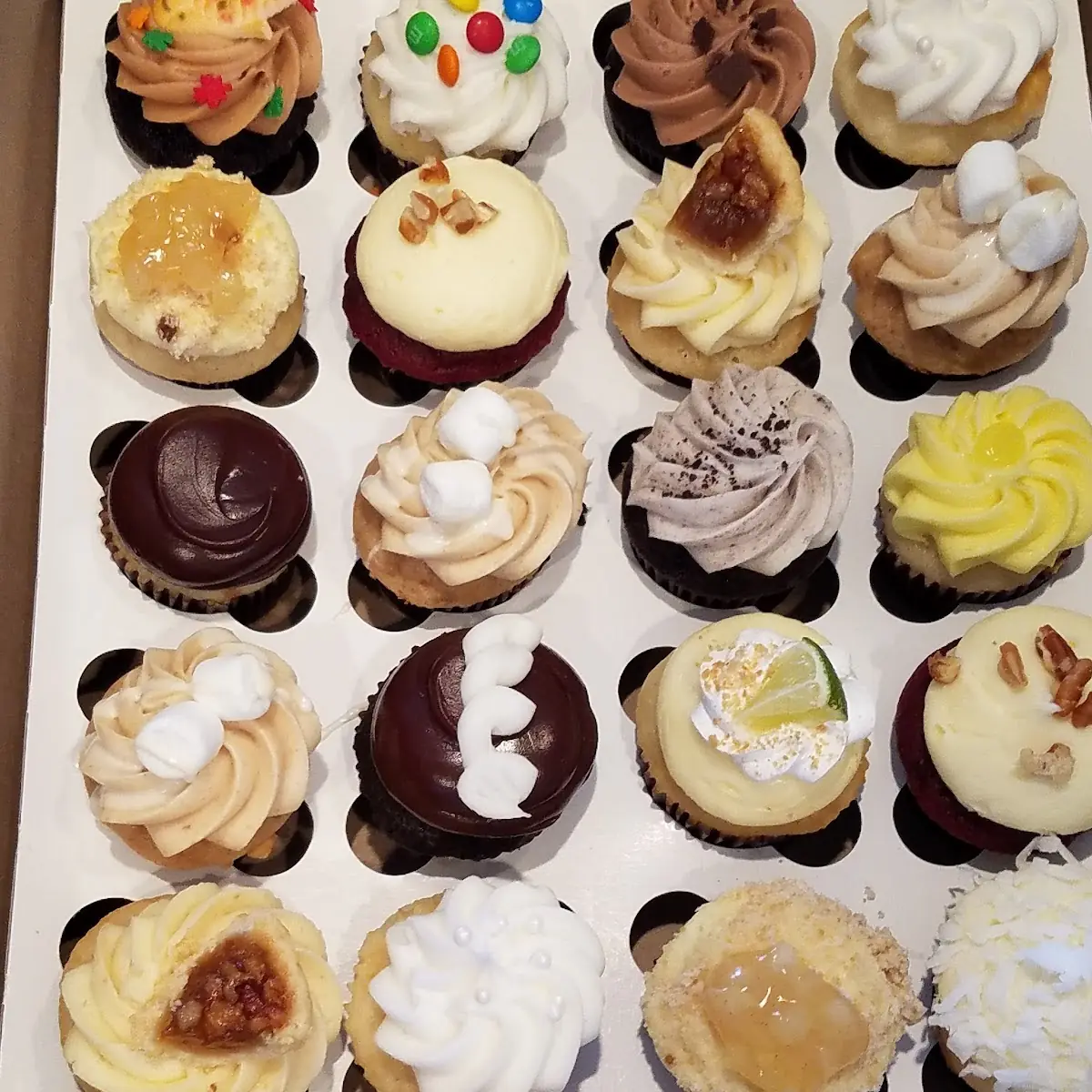 Mini Cupcakes Variety Flavors