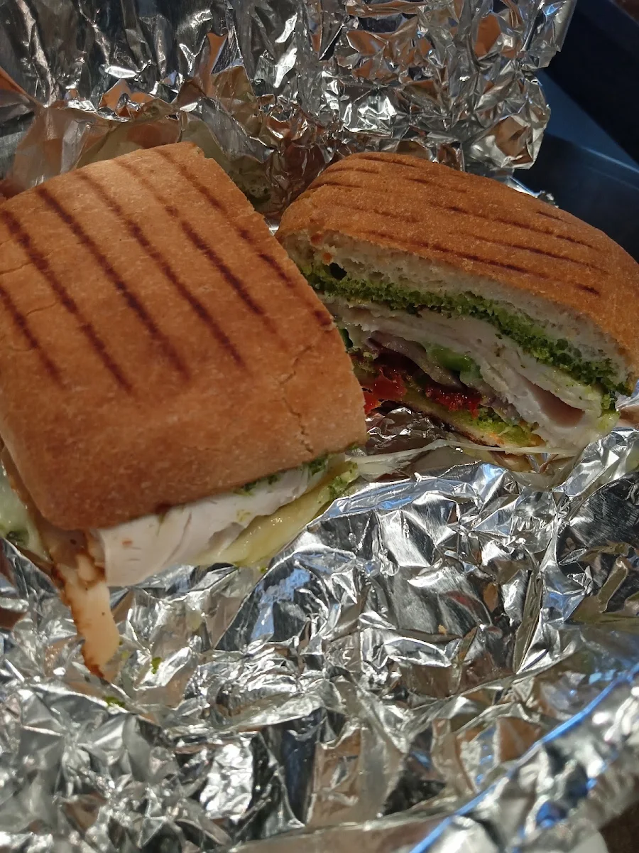 Chicken and Pesto Panini