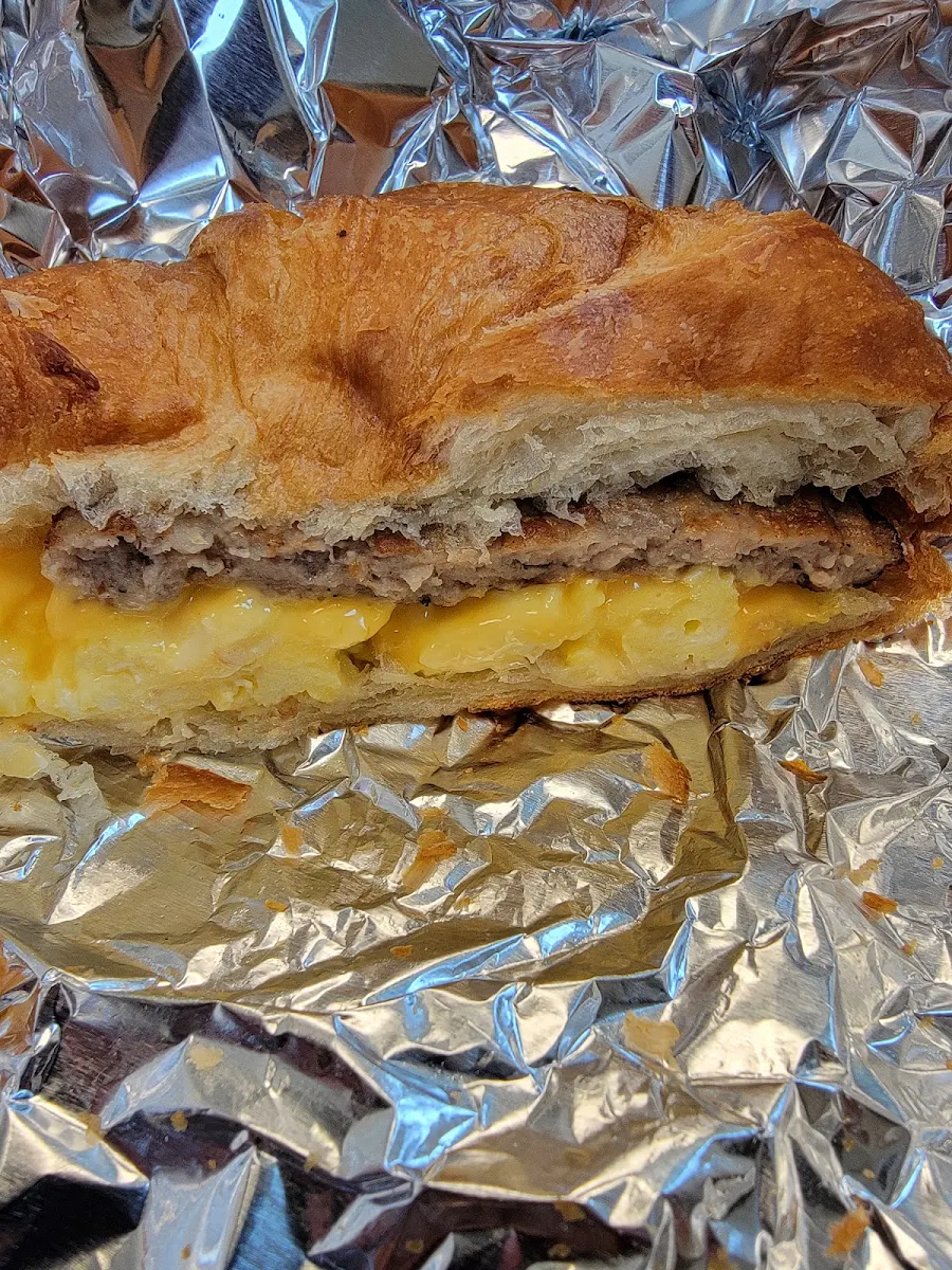 Sausage Egg and Cheese Croissant