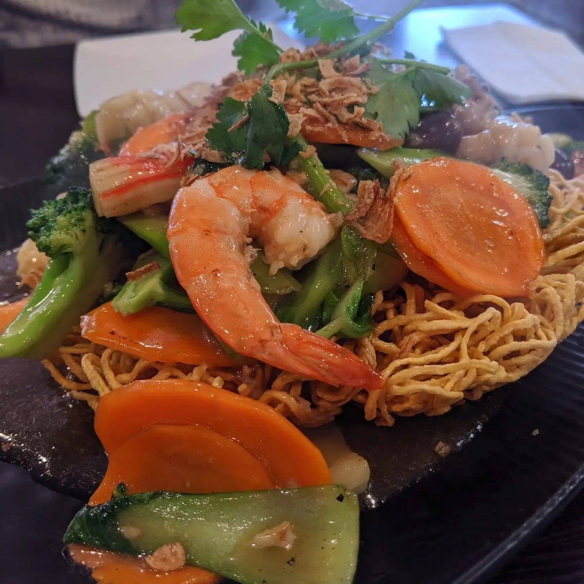 Crispy Stir Fried Noodles