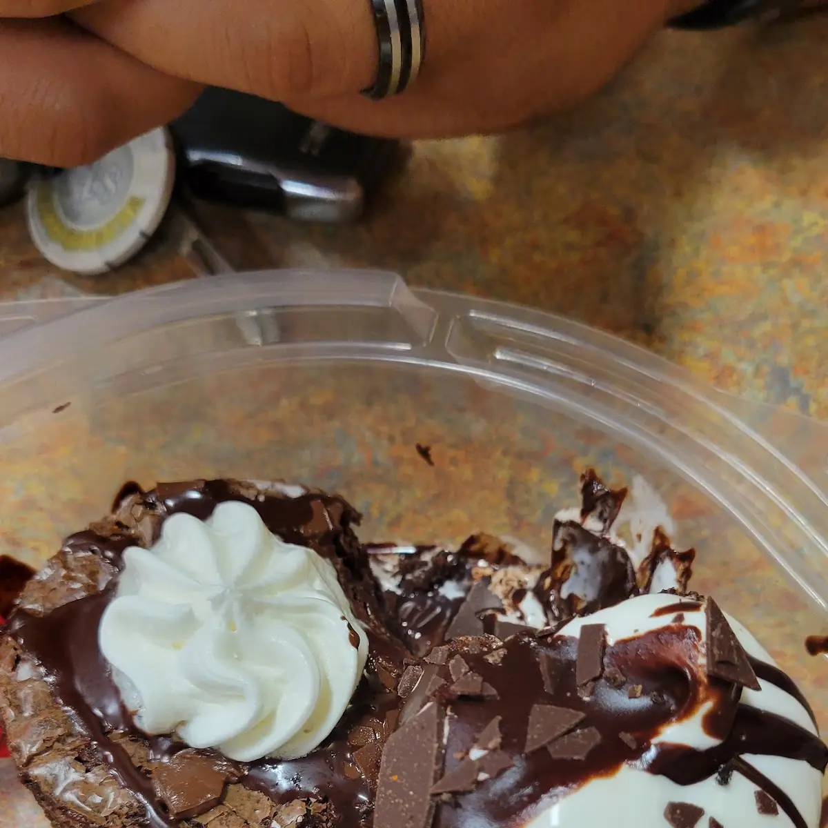 Hot Chocolate Brownie