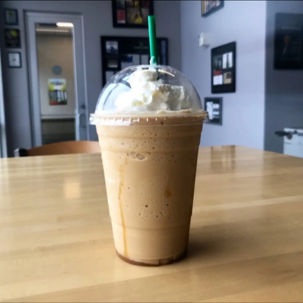 Caramel Café Latte Coffee Smoothie