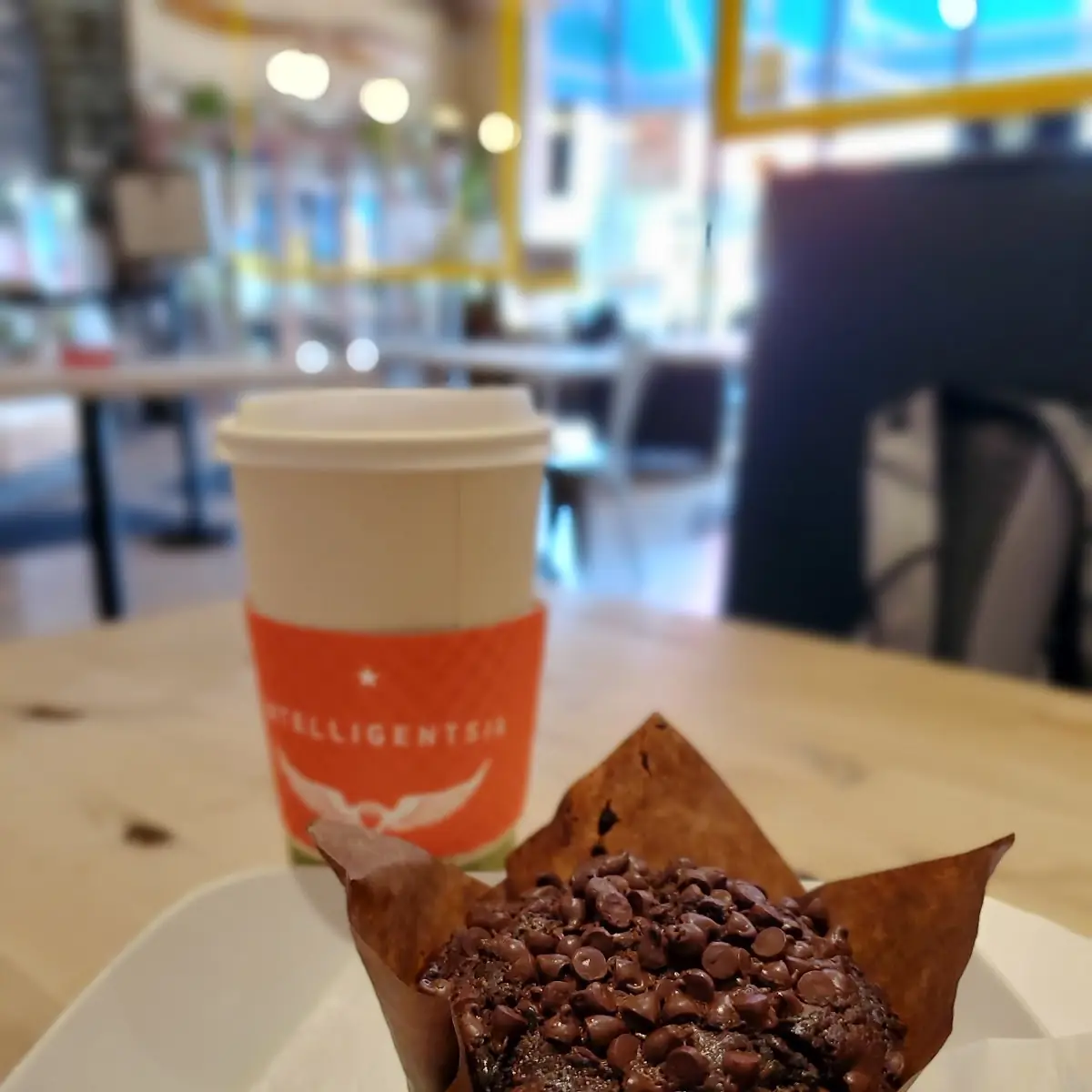 Chocolate Chocolate Chip Muffin