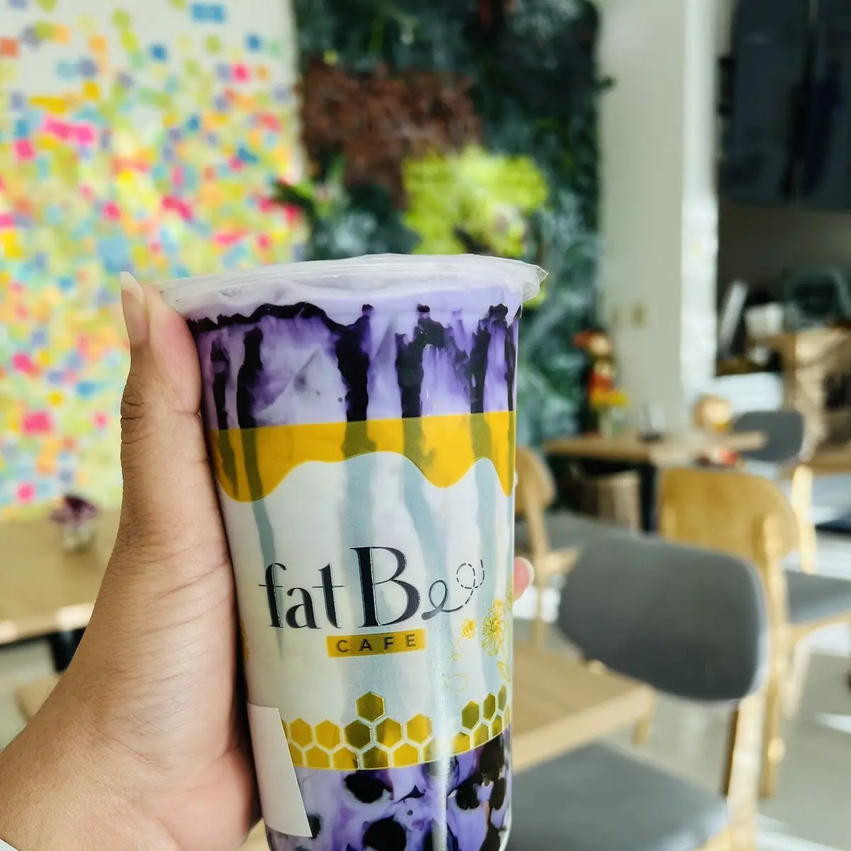 Milk Tea Taro Bubble Tea