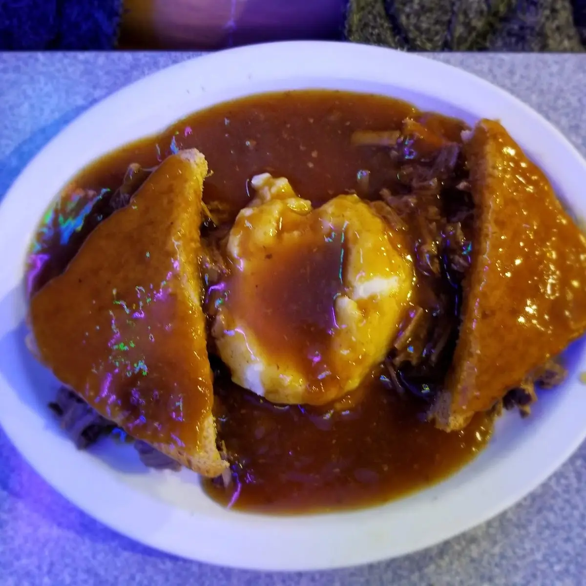 Hot Beef Sandwich