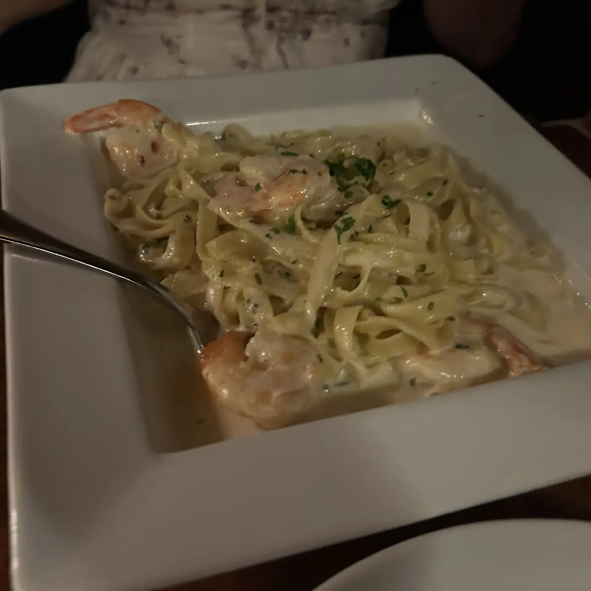Shrimp Alfredo