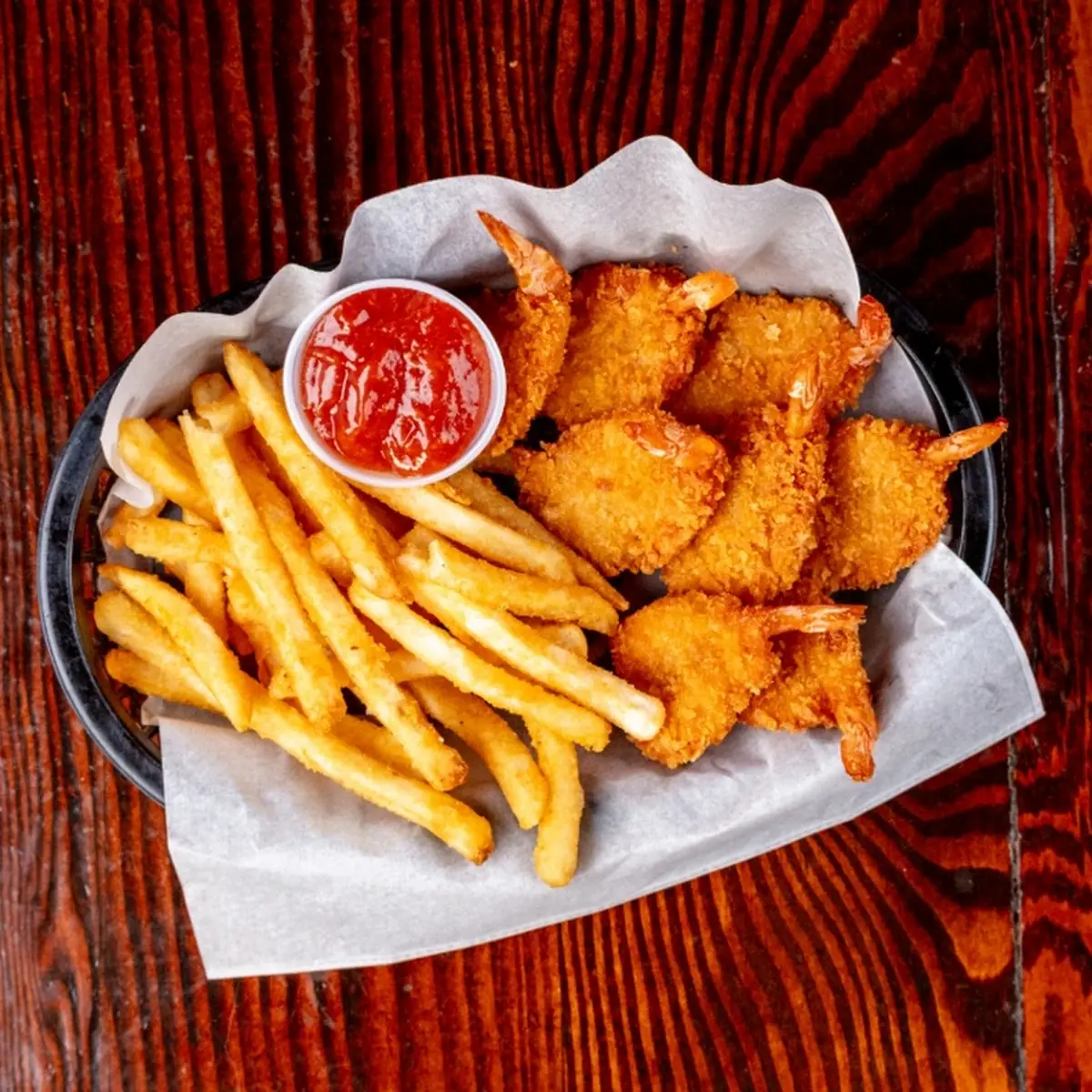 Fried Shrimp & Fries Appetizer O
