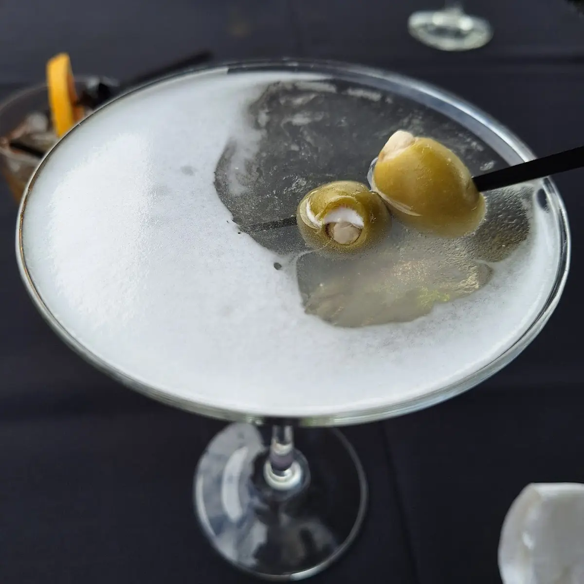 Blue Cheese Dirty Martini