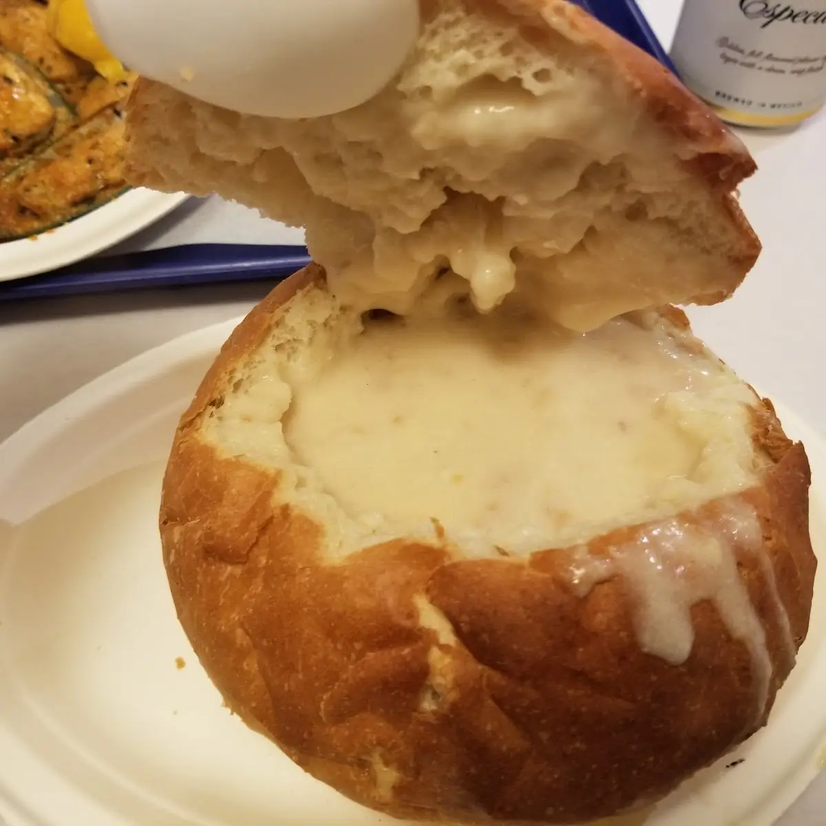 Clam Chowder Bread Bowl