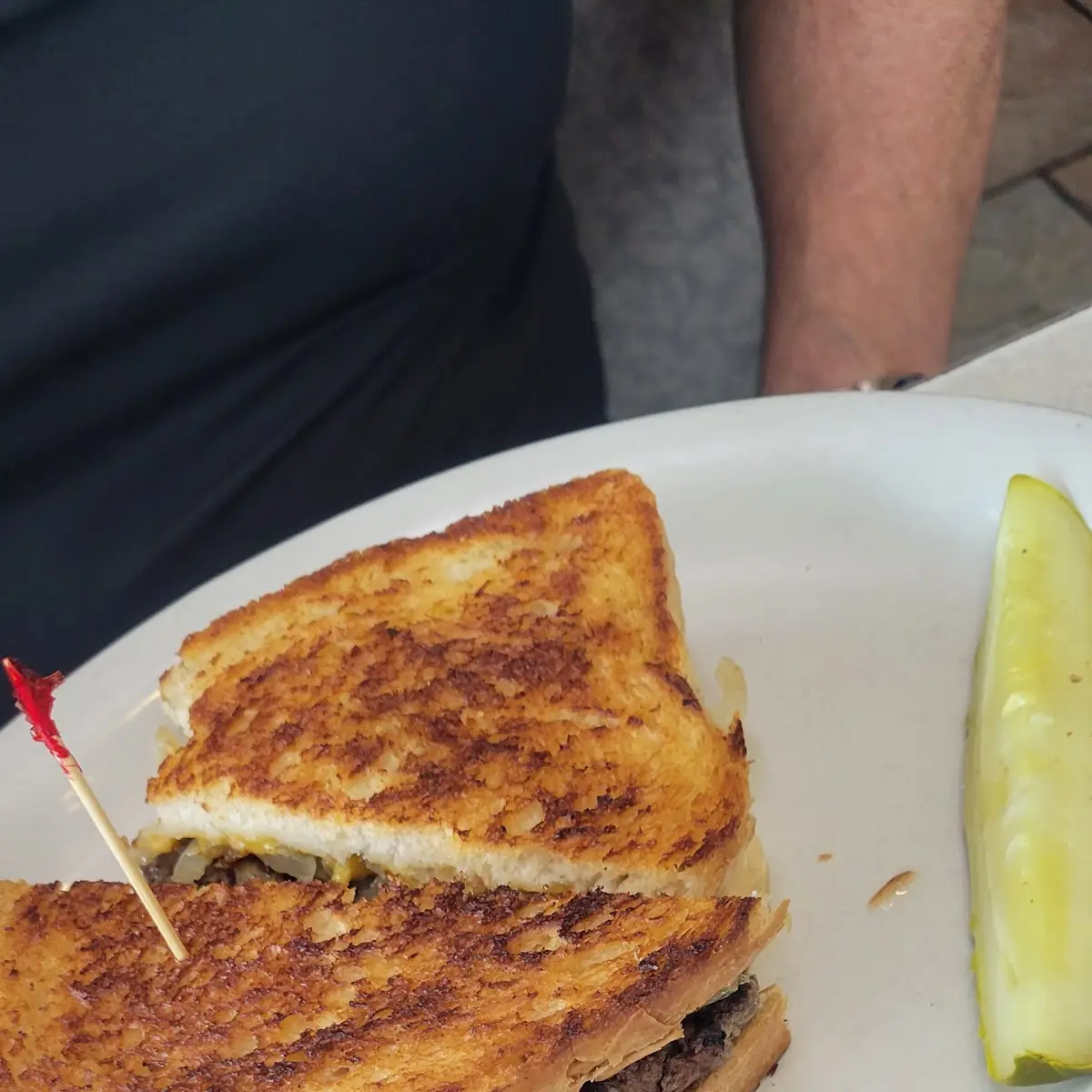 Beef Patty on Sour Dough