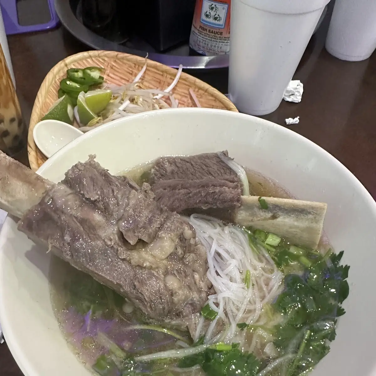 Pho Spare Ribs Pho Suon Bo