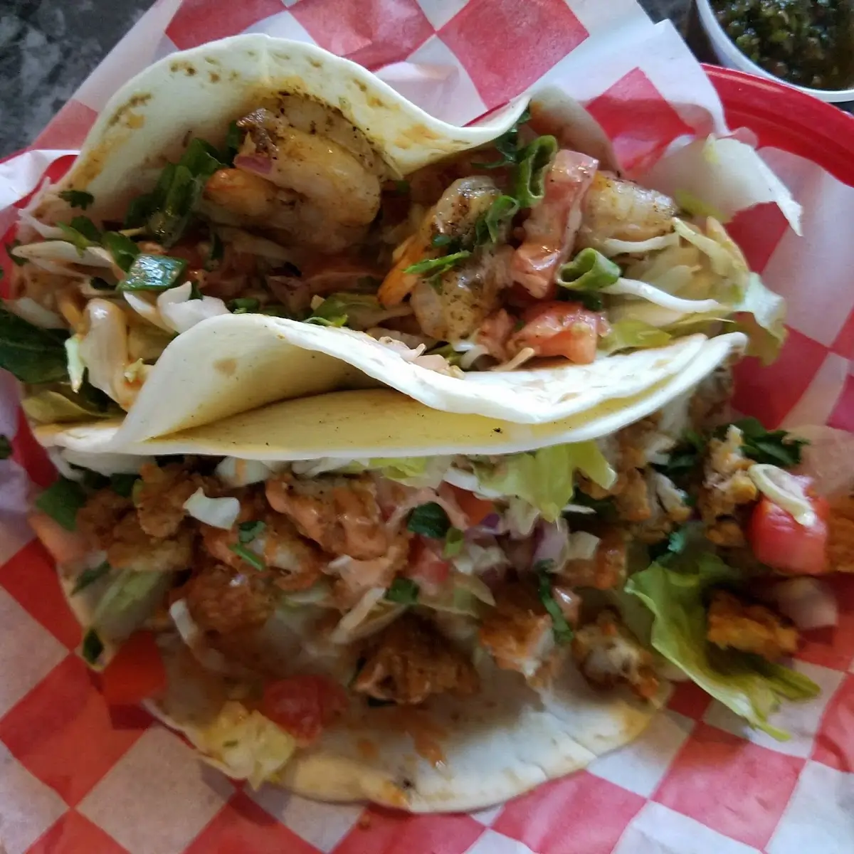 Crispy Shrimp Tacos