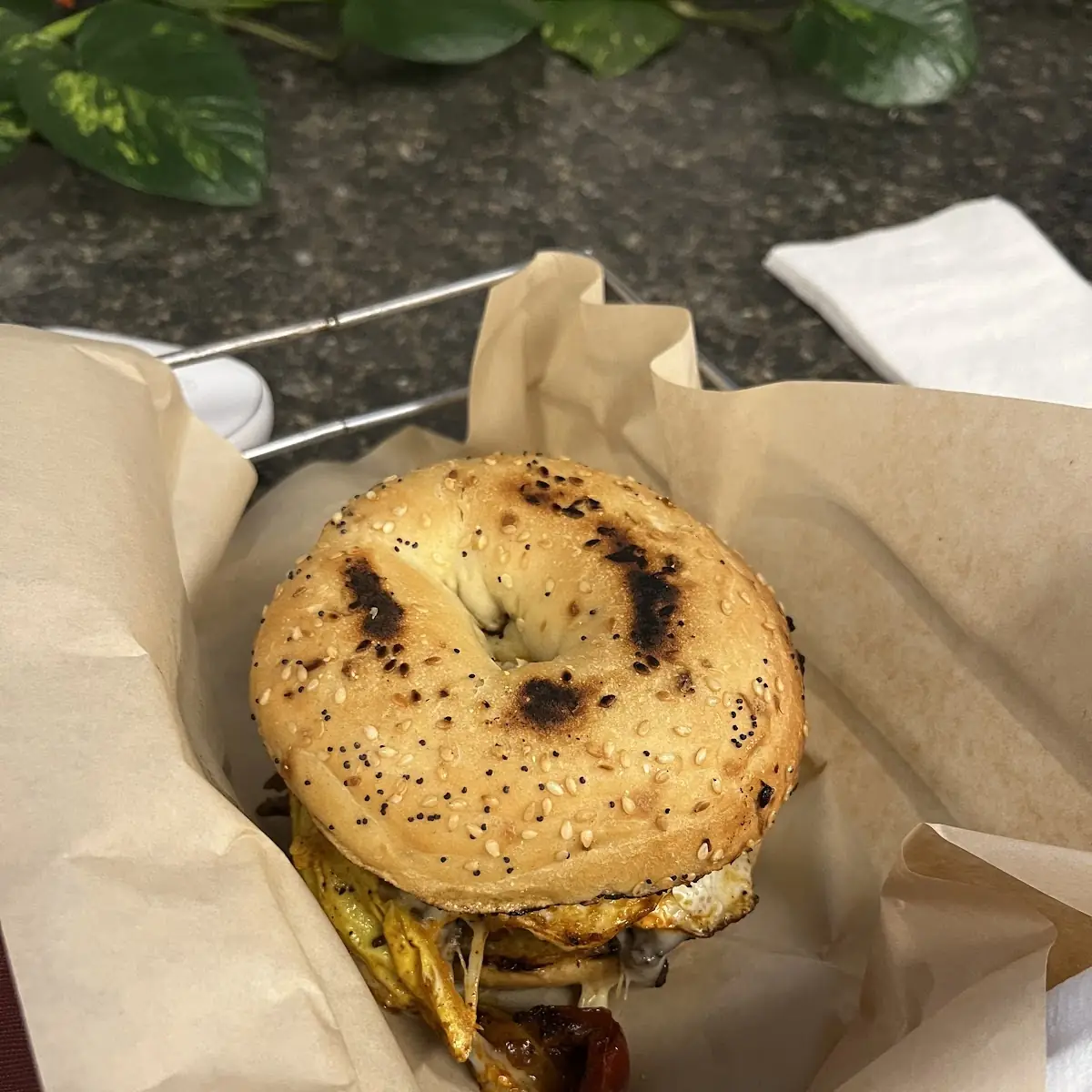 Bacon Egg & Cheese Bagel