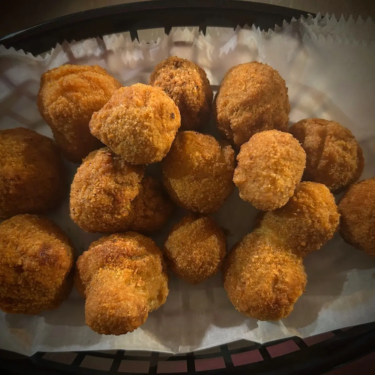 Deep-Fried Dirt Snacks - Fried Mushrooms Veg