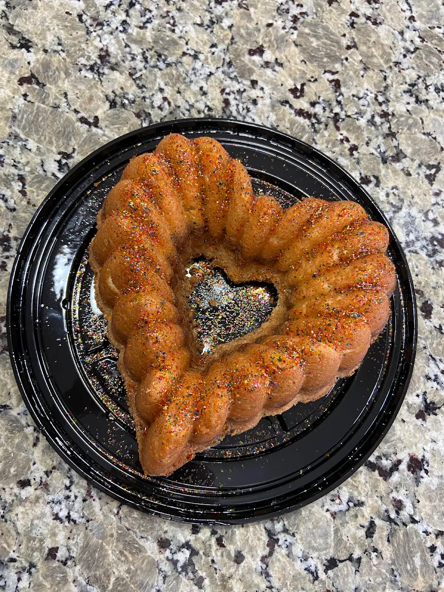 Heart Shaped Bundt Cake
