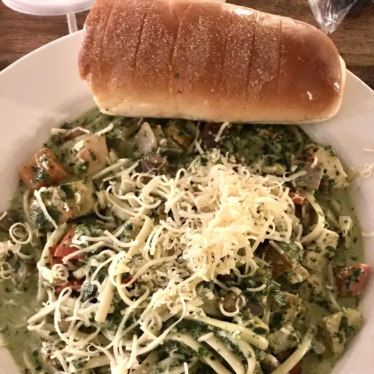 Chicken Pesto Linguine