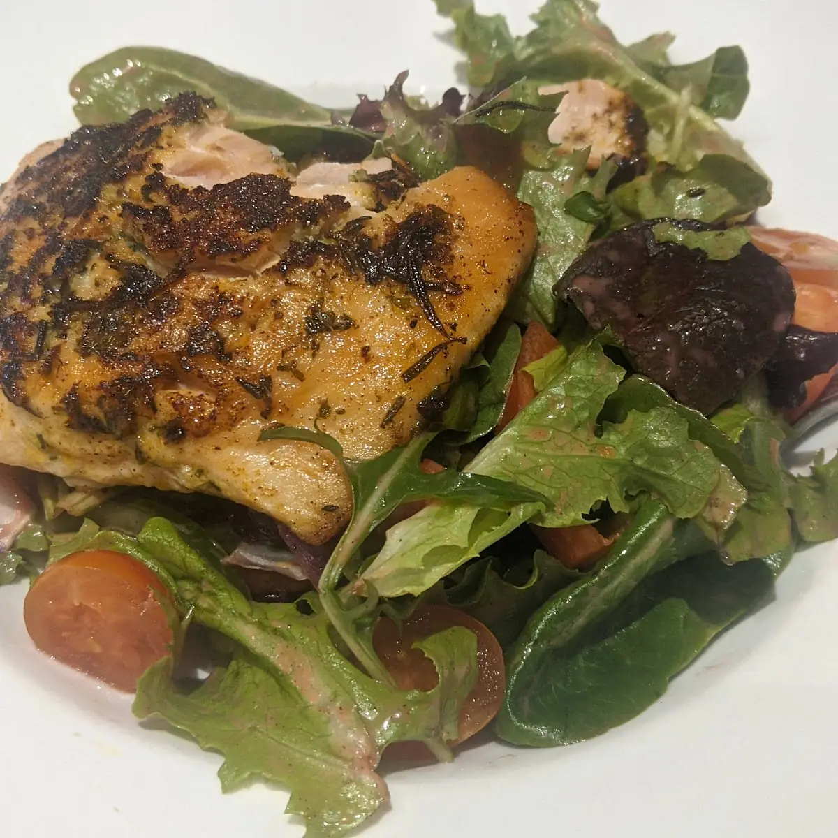 Spicy Salmon Salad