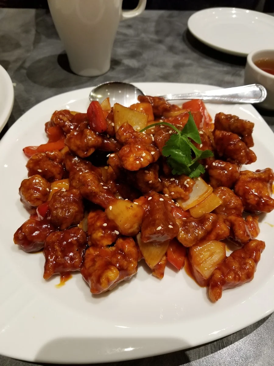 Sweet and Sour Pork, Sun's BBQ Restaurant