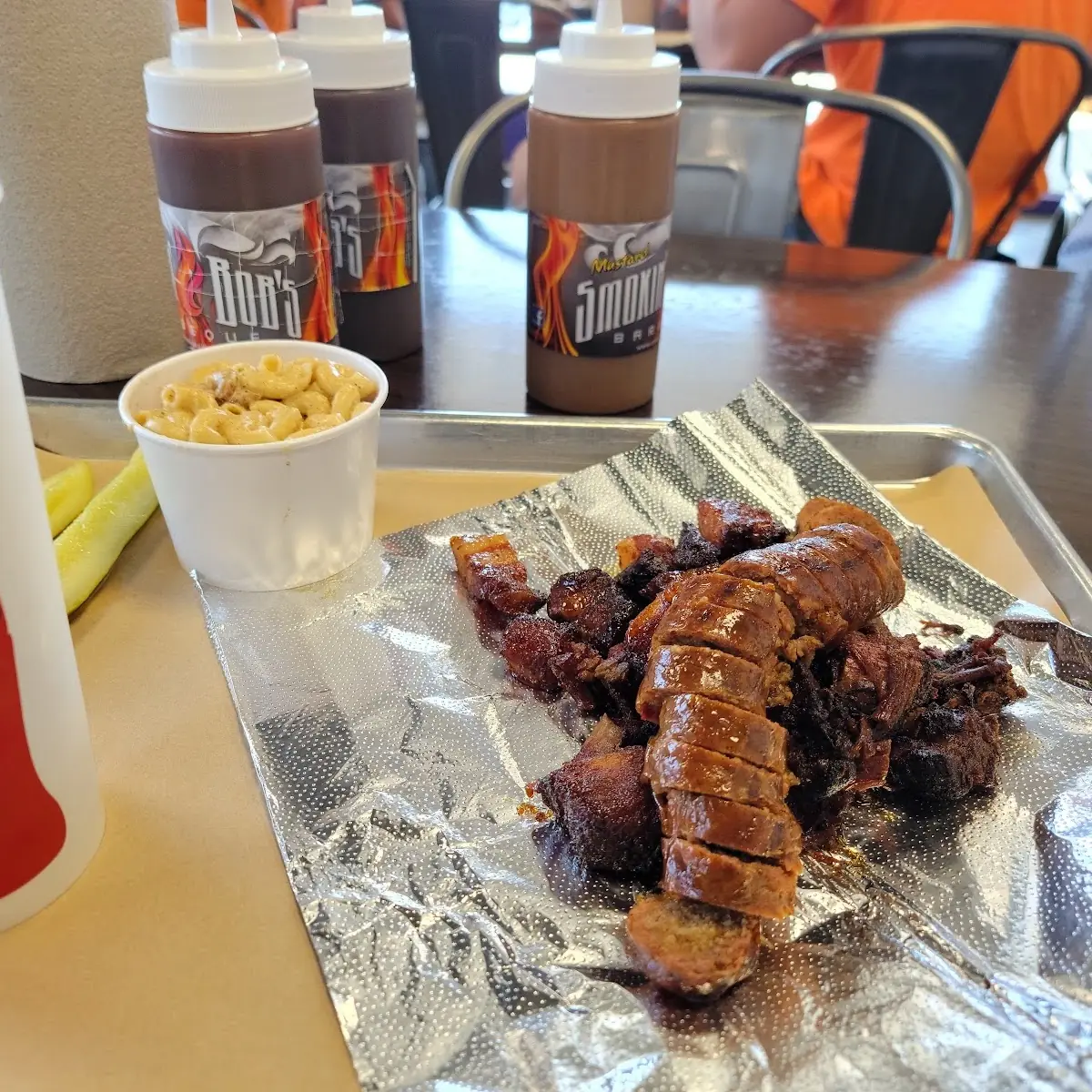 Smoked Sausage and Burnt Ends