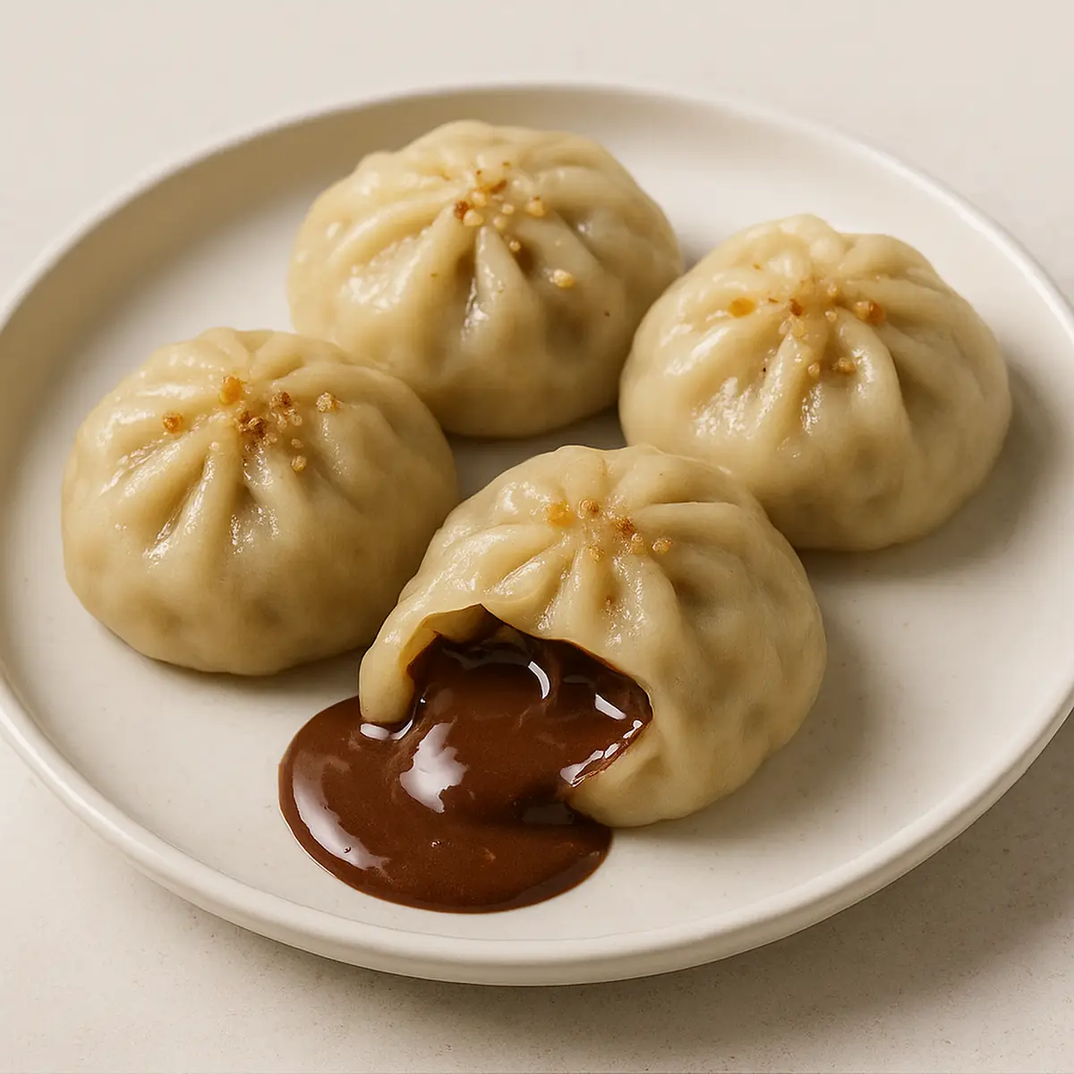 Chocolate Lava Dumplings
